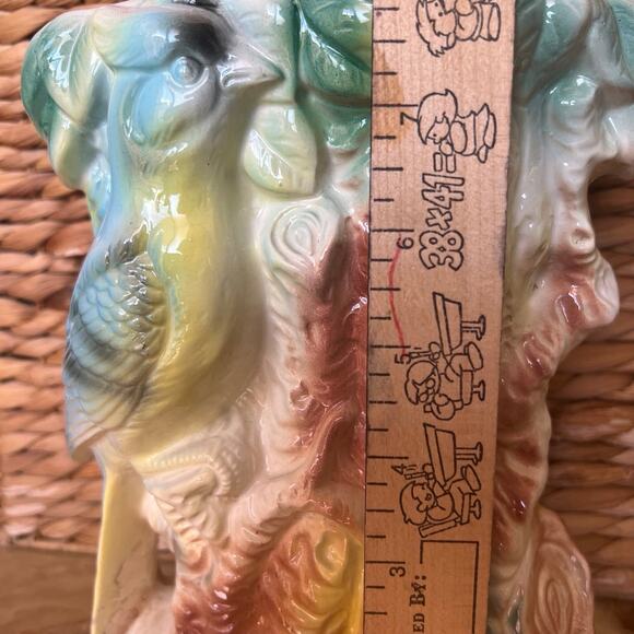 Chalkware Bird Vase/Planter - Picture 10 of 11